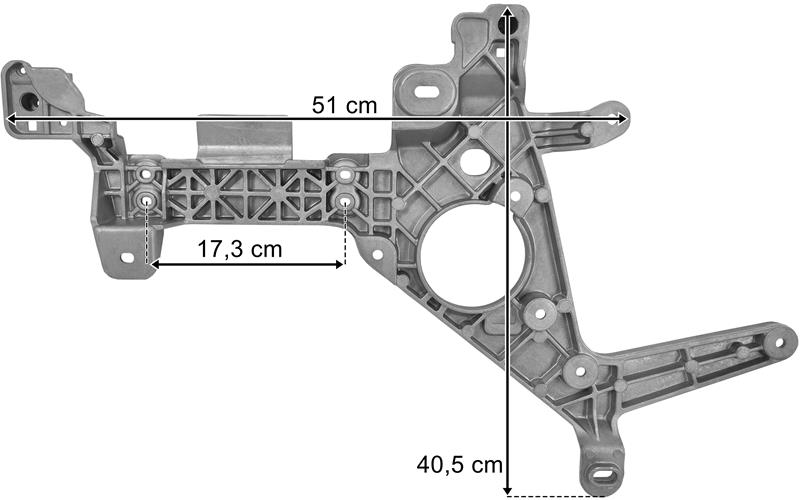 Far Bağlantısı Actros MP4 Sağ | OEM 9608801265