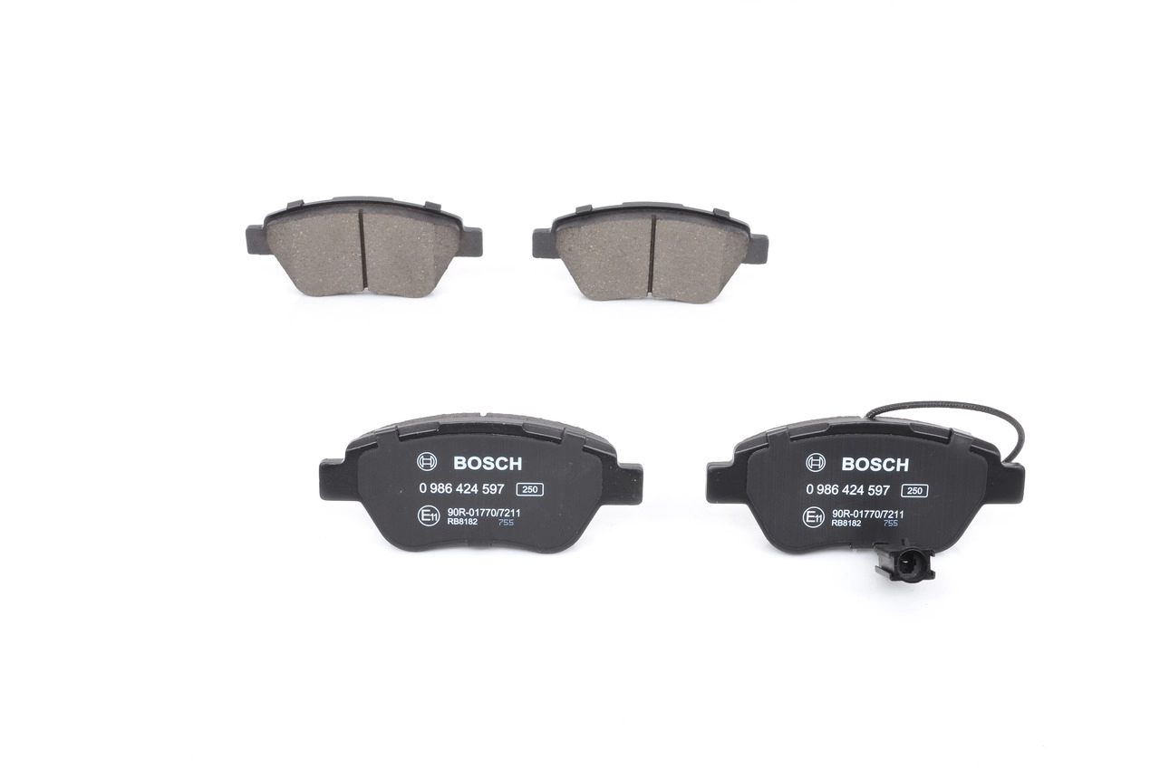 On Fren Balatasi Fiat Bravo II Fiorino Panda Stilo 05> Citroën Nemo 10> Peugeot Bipper 10> | ART A01.2276 | OEM 71752983 71752983 71754802 4254.C8 71754802 4254.C8