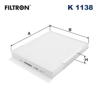 Polen Filtresi Opel Meriva A 1.3 / 1.4 / 1.6 / 1.7 03>10 | FILTRON K 1138 | OEM 6808604 6808604 6808605 93174800 6808605 93174800