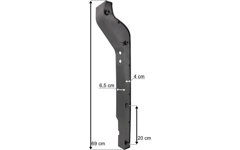Tampon Kenar Plastiği TGS Sol | OEM 81416100365