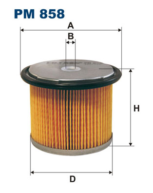 Mazot Filtre Elemani Partner Beringo Expert Scudo P306 Xsara XUD9 (1,9 Dizel) P406 Xantia P806 Evasi | FILTRON PM858 | OEM 1606451188 1606451188 190629 190633 190629 190633