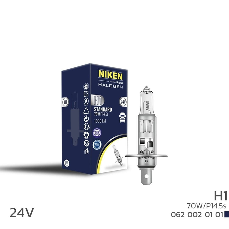 Niken 24 Volt H1 70 W Ampül P14.5S