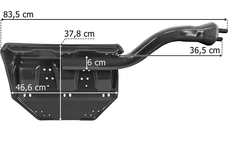 Çamurluk Bağlantısı Arka Sağ (Vidalı) 4 Serisi Scanıa | OEM 1725664