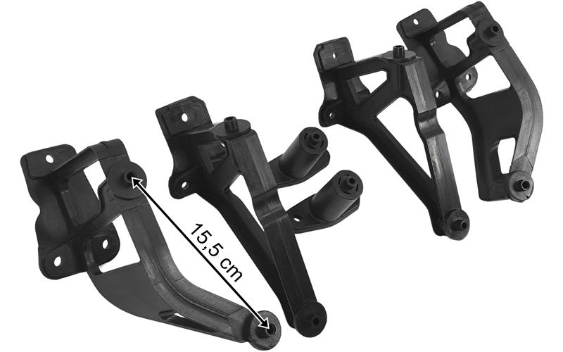 Güneşlik Ayak Takımı Actros MP4 ( 1842, 1845, 1848 ) | OEM 9608111314