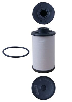 Sanziman Yag Filtresi 6 Vit Otom Sanz Golf V Jetta Octavia II Passat | MAHLE HX132D | OEM 02E305051C 02E305051C 02E305051D 02E398051 02E305051D 02E398051