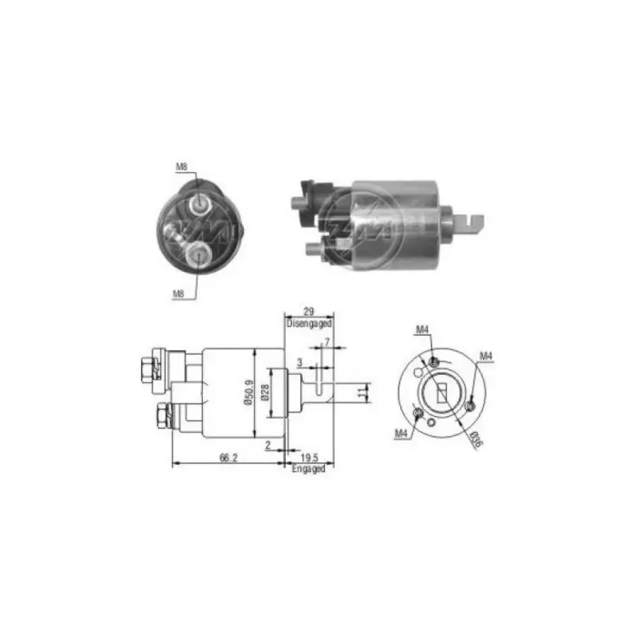 Mars Otomatigi 12V Honda Civic Accord Yeni Model | ZM 0608 | OEM 31210P2A004 31210P2C004 31210P2CJ61