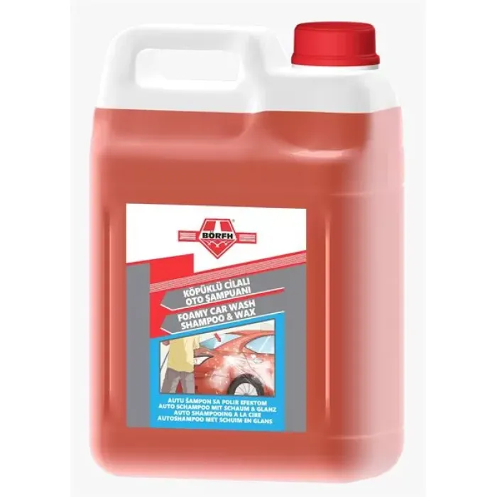 Kopuklu Cilali Oto Sampuani 5KG | BORFH 6020461