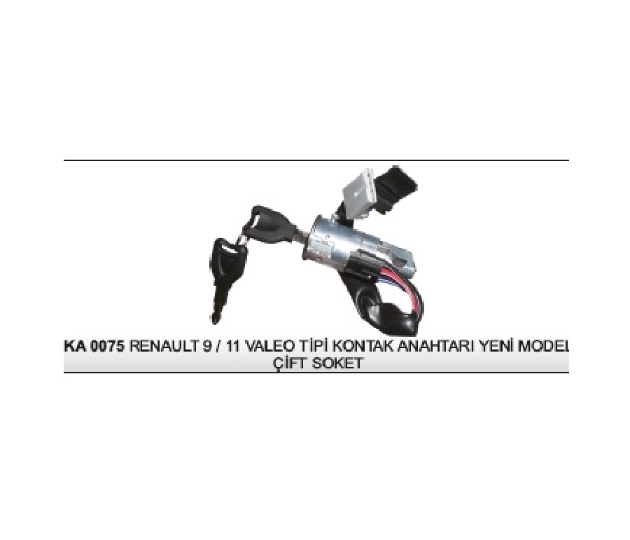 Renault 9, 11 Valeo Tipi Kon Anah Cıft Sok | OEM KA0075