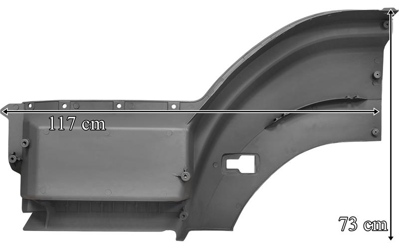 Basamak Komple Axor 4140 Sağ (Fiber-Gri) - (1.KALİTE) | OEM 9446661801