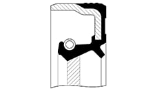 Krank On Kecesi Fiat Doblo-Fiorino-Albea-Brava-Bravo-Stilo-Marea-Tofas MURAT124-131 Kus Serisi, Ford Taunus 1.3 1.4 1.6 16V Motorlar, Seat Ibiza-Malaga-Ronda-Lancia, Citroen Jumpy 40,00x56,00x7,00 | SKT 045898-V | OEM 40004950-46425764