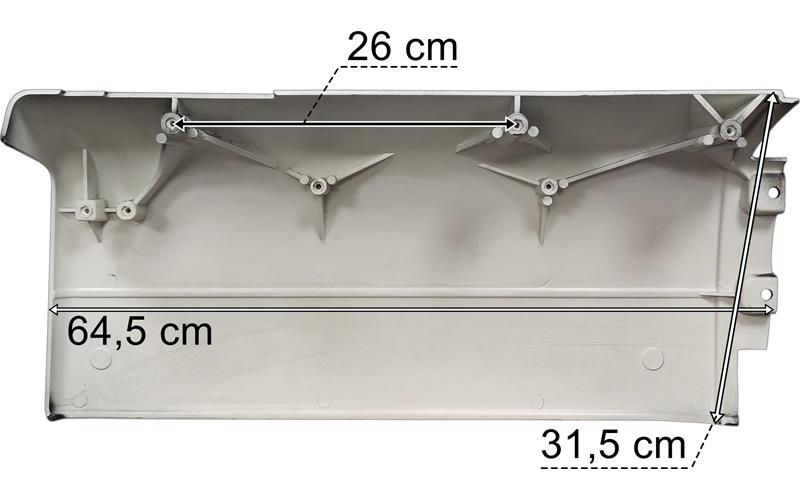 Çamurluk Devamı Yataksız TGS Sol | OEM 81612100603