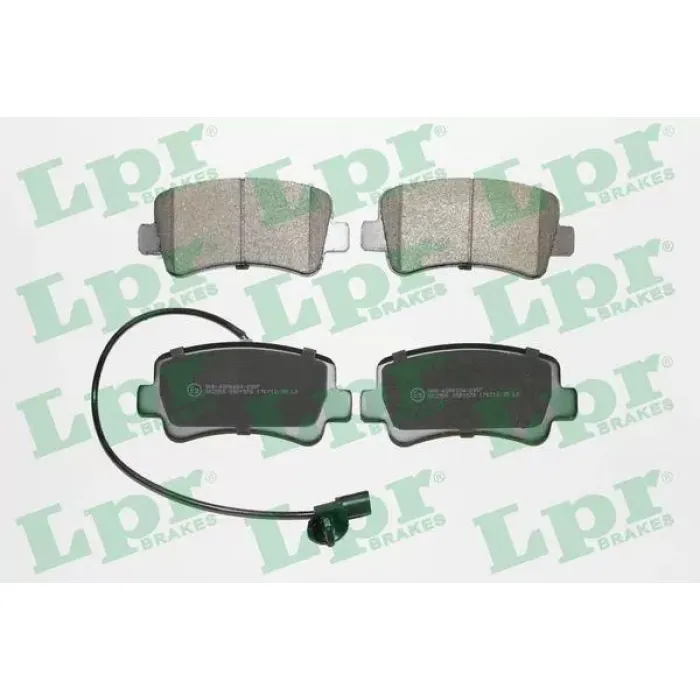 Arka Fren Balatasi Master 3-Movano B 2,3CDTI 07/10-> Tek Teker | LPR 05P1578 | OEM 4420066