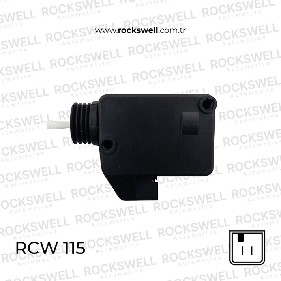 Bagaj Kapı Kilit Motoru 12 Volt Peugeot - Citroen Peugeot 106 - 205 - 206 - 306 -309 - 405 - 406 | OEM RCW115