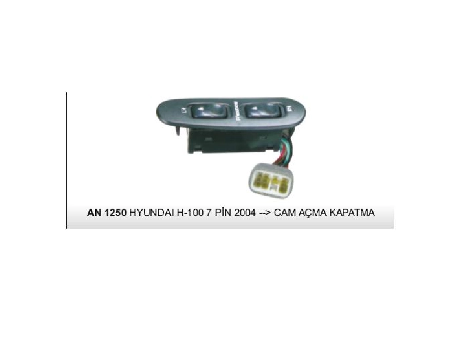 Cam Anahtarı H 100 Sol Çiftli 2002 AN818 | OEM AN1250