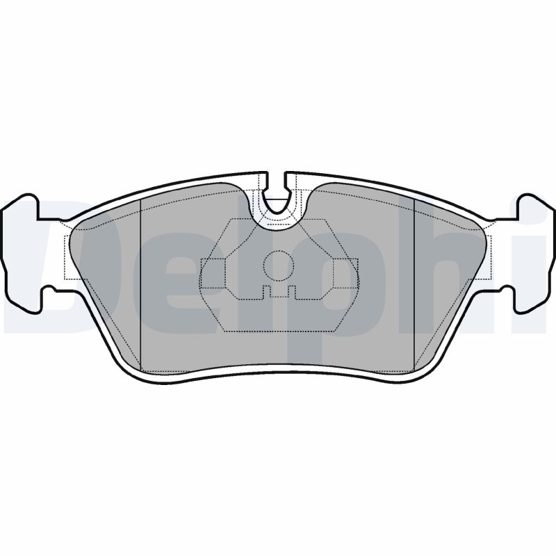 Fren Balatasi On BMW E46 E36 91>05 | DELPHI LP710 | OEM 34116761244