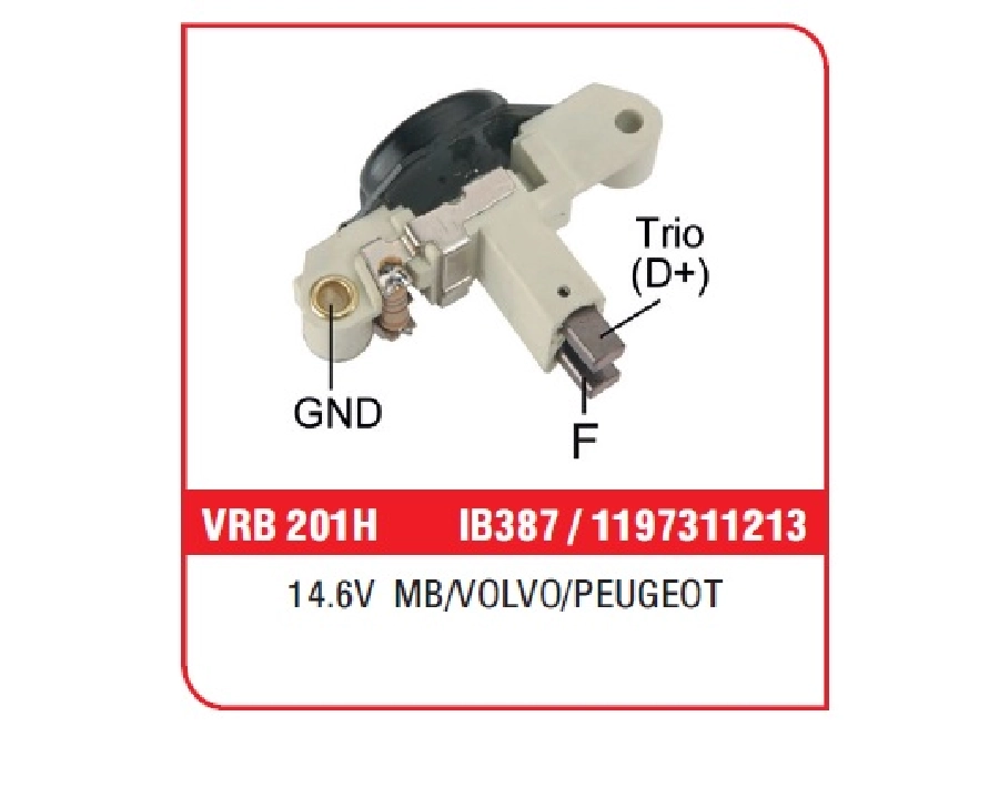 Konjektör 12V Bosch Tipi Yeni Model Mercedes-BMW Volvo Peugeot Ikazlı | OEM VRB201H