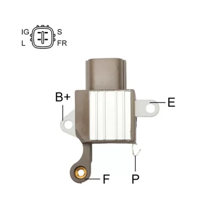 Konjektor 12V Denso Tip Toyota Corolla 2009-> | YUNYI 03-074 | OEM 2770020090 2770020100