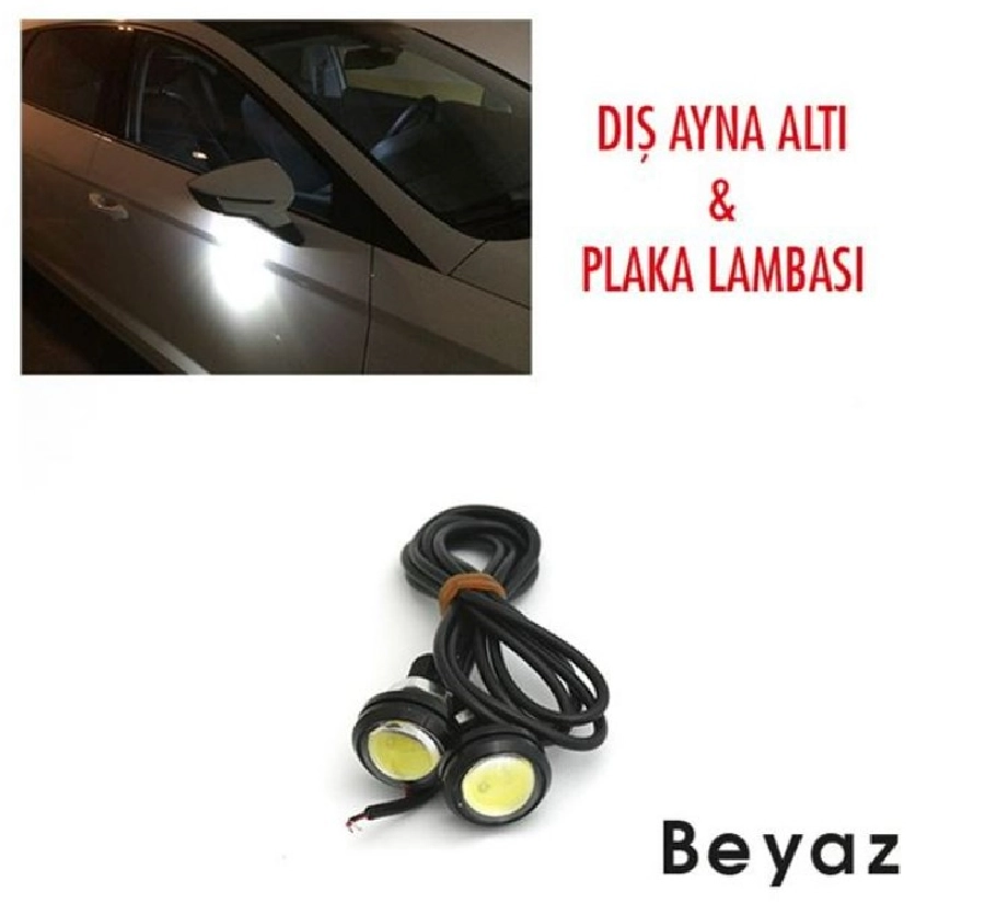 Lamba 12V Ayna Altı Kartal Göz 23MMTK Beyaz | OEM BR4621022