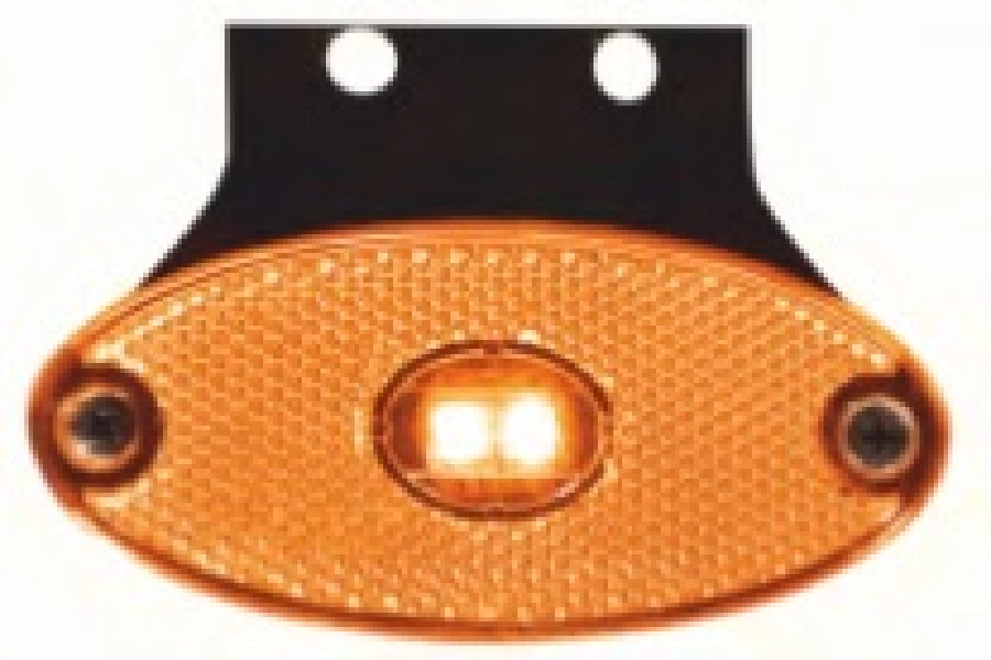 Side Marker Basamak Aydınlatma Oval Beyaz 4LED 24V | OEM 006B24