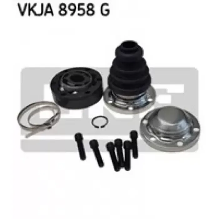 Aks Kafasi Sol On Ic Transporter T4 1,9TDI / 2,0 03>10 28×32X108 | SKF VKJA 8958G | OEM 7H0407331B