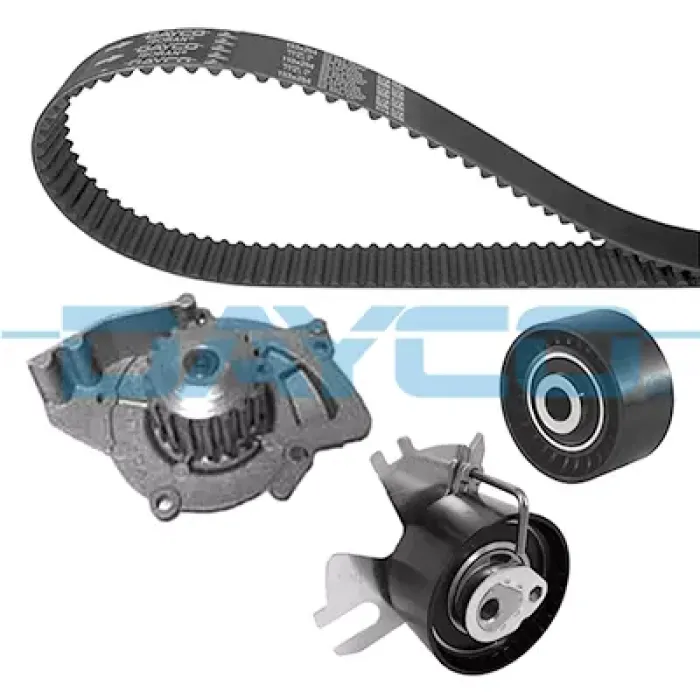 Triger Set+Su Pompasi (Devirdaim) Boxer II Jumper II DW12UTED (2,2HDI 8V) / (03 06) C5 II P407 P508 P307 P308 C8 Expert III Jumpy III Scudo III DW10BTED4 (2,0 16V)) Smax Focus Mondeo 07> 2,0TDCI (Mqp) | DAYCO KTBWP4550 | OEM 1609525480