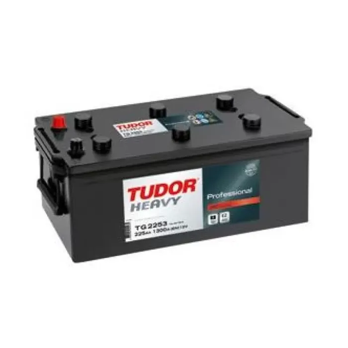Aku 12V 225 Ah 1200A D06 (518×279×240) Start Pro | TUDOR TG2253 | OEM 55176577 55176578