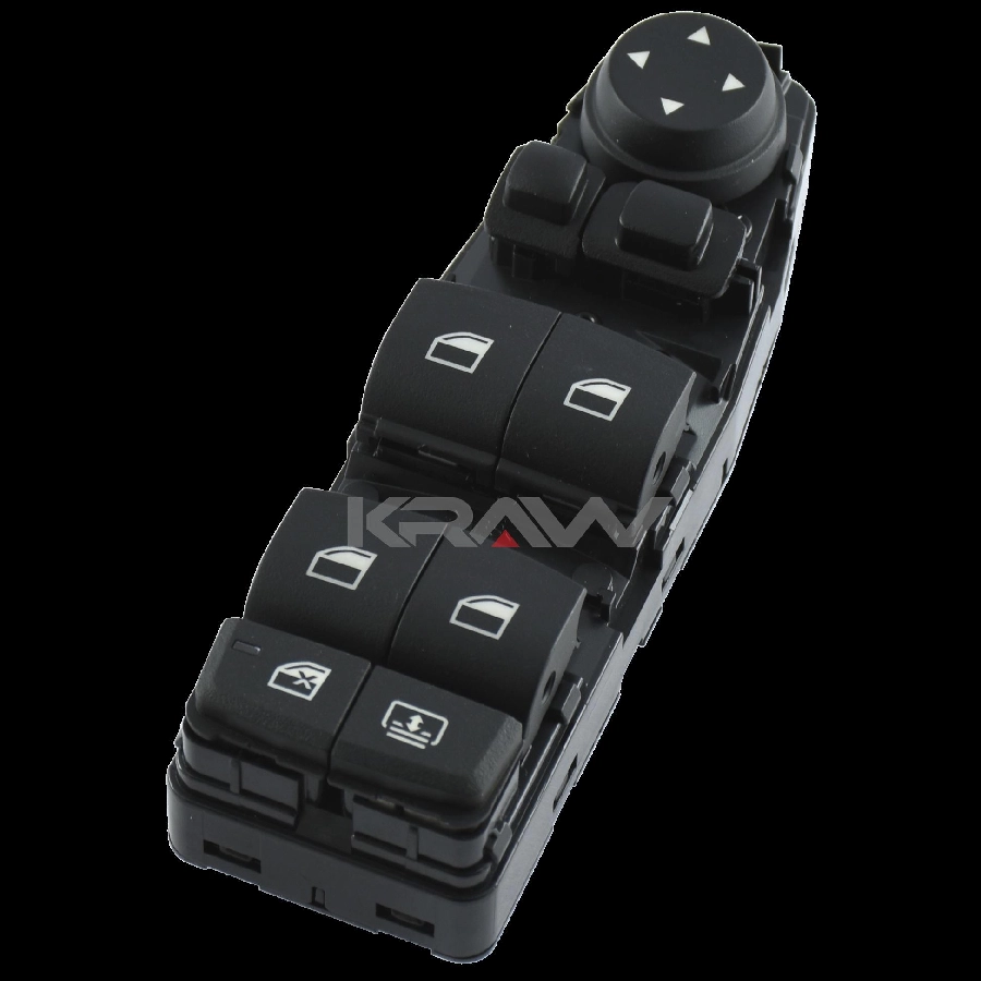 Cam Anahtarı On Sol Siyah Cercevelı (Arka Guneslık ve Kararan Ayna) BMW F01 + Lcı | OEM AN-3522