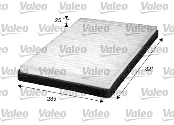 Polen Filtresi DAF XF95 97>06 Xf 410/440/460 12> | VALEO 716006 | OEM 1322260 1322260 1658991 1825427 1322255 1658991 1825427 1322255