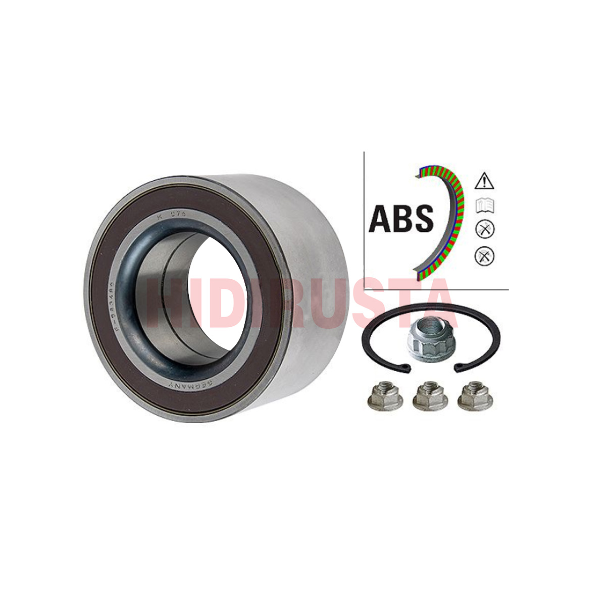 Poyra Rulmanı w447, 651, 654, 622 (Arka) | OEM A4479810106