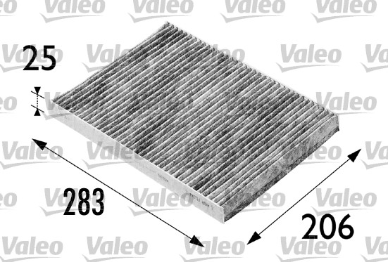 Polen Filtresi (Karbonlu) Cordoba Ibiza II Leon Toledo II Octavia Caddy II Golf III / IV Passat Polo Inca Audi A3 Tt | VALEO 698686 | OEM 1H0091800 1H0091800 1H0819638A 1H0819638B 1H0819638A 1H0819638B