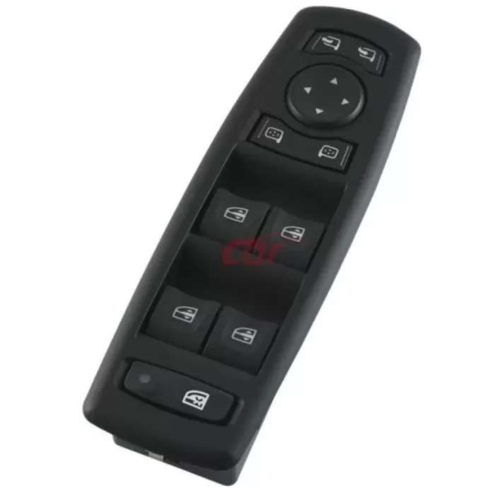 Cam Acma Kapama Anahtari Sol Dortlu MEGANE3 LAGUNA3 Çift Soket Ayna Katlamali | KRAW AN-730B | OEM 2540 000 06R