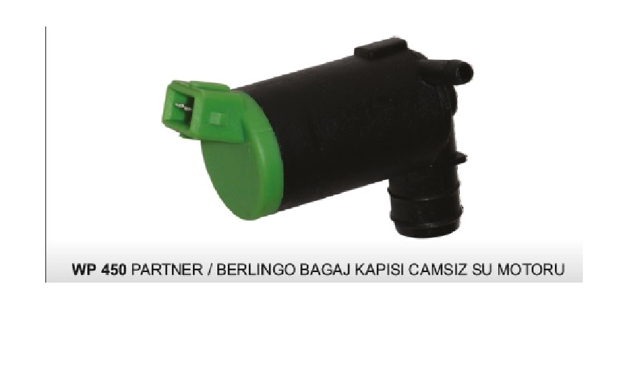 Su Fıskiye Motoru 12V Tç. - Partner, Berlingo | OEM WP450