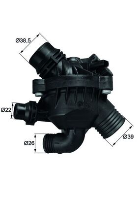 Termostat BMW X6 E71 E72 N52 N54 3.0 1 | MAHLE TM3097 | OEM 11537550172