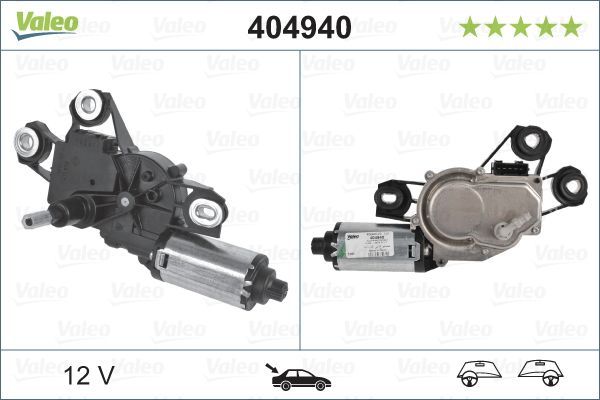 Silecek Motoru Arka Transporter T5 T6 T7 03>> | VALEO 404940 | OEM 7H0955711B 7H0955711B 7E0955711C 7E0955711E 7E0955711C 7E0955711E