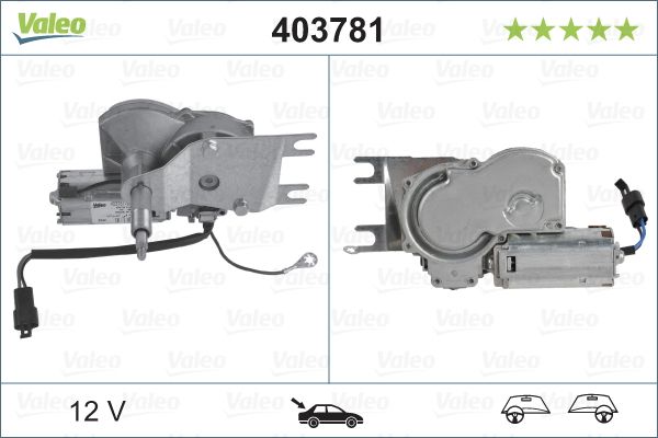 Silecek Motoru (Arka) Opel Astra F (Stw) | VALEO 403781 | OEM 1273007 1273007 90421859 90421859