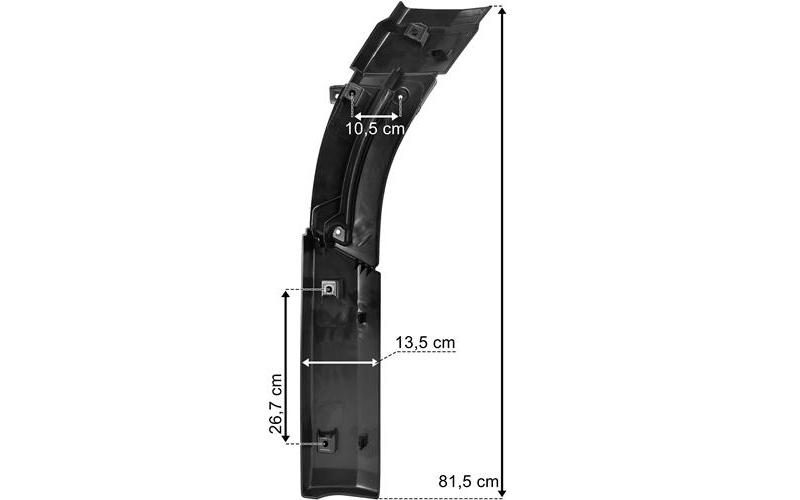 Çamurluk Kaplaması 7 Seri Arka Sol | OEM 2773071