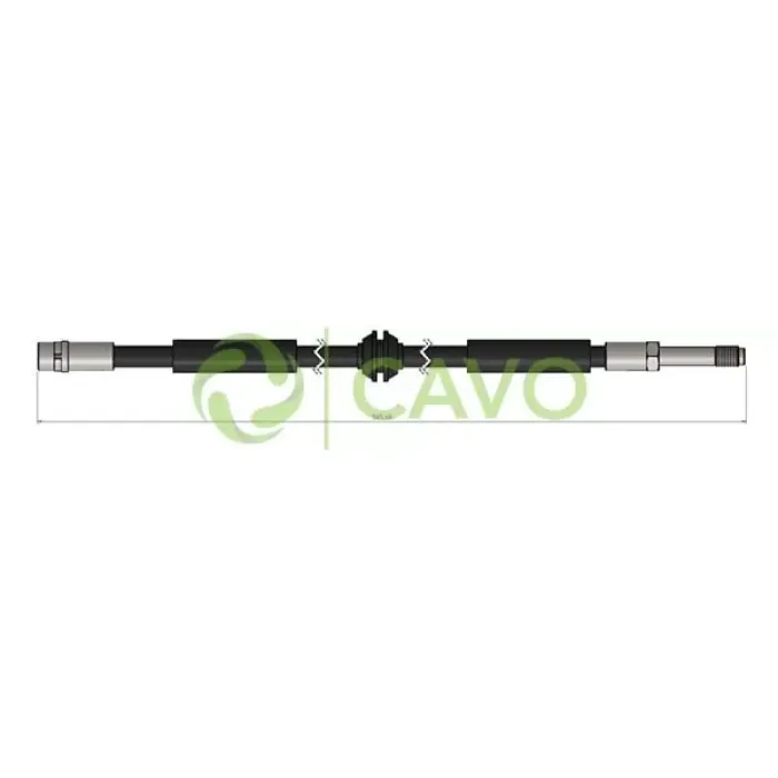 On Fren Hortumu On Sag Sol Transporter T5 T6 03>15 | CAVO C900 130A | OEM 7H0611701B 7H0611701B 7H0611701C 7H0611701D 7H0611701C 7H0611701D