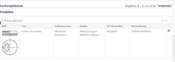 Piston Segman Boxer Jumper DJ5 (2,5 Duz 12V) / (92,00MM) / (Std) < 00 | MAHLE 0400900 | OEM 0628J9