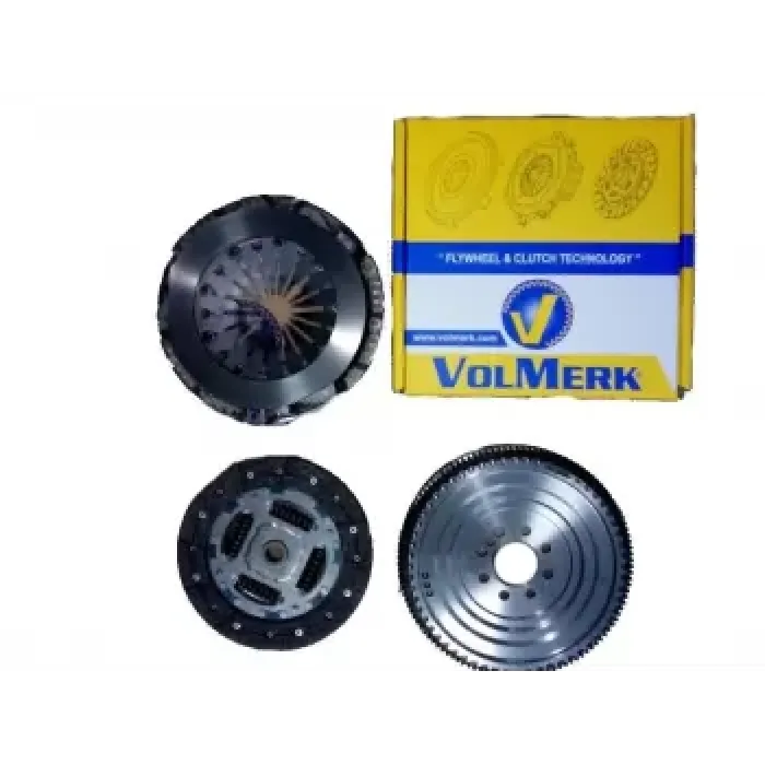 Volan (Sabit)Debriyaj Seti Kit Mondeo 07>14 Kuga 08>13 2.0 Tdci Rulmansiz | VOLMERK FR715-K | OEM 8V41 6477 DB 1563367