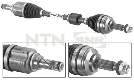 On Aks Komple Sol Clio IV 1,5DCI (Dis FREZE:23 Ic FREZE:26 UZUNLUK:662MM) | SNR DK55053 | OEM 391010115R