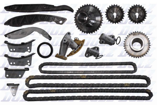 Eksantrik Zincir Kiti Seti Hyundai Starex 2,5 Crdi Kia Sorento 2.5 Crdi 140-170 Hp | DOLZ SKCH039F | OEM 243514A020 / 243804A030