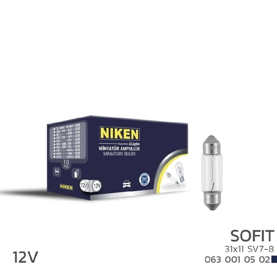 Ampul Sofıt Ampul 10W 31X11 (12V) 10LU | OEM 0630010502