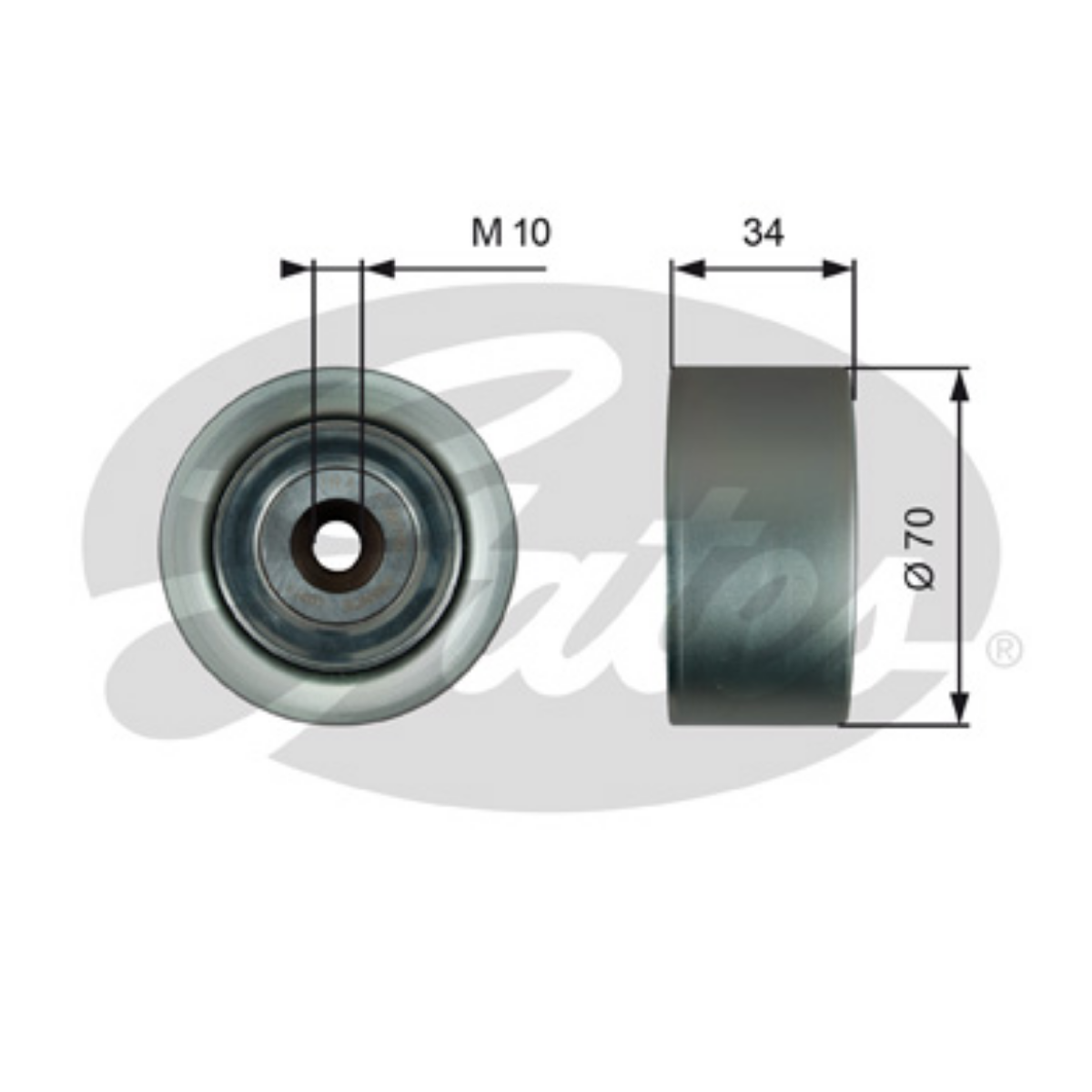 Kayış Kasnağı 471, 470 (10x70x34) | OEM A4722021219