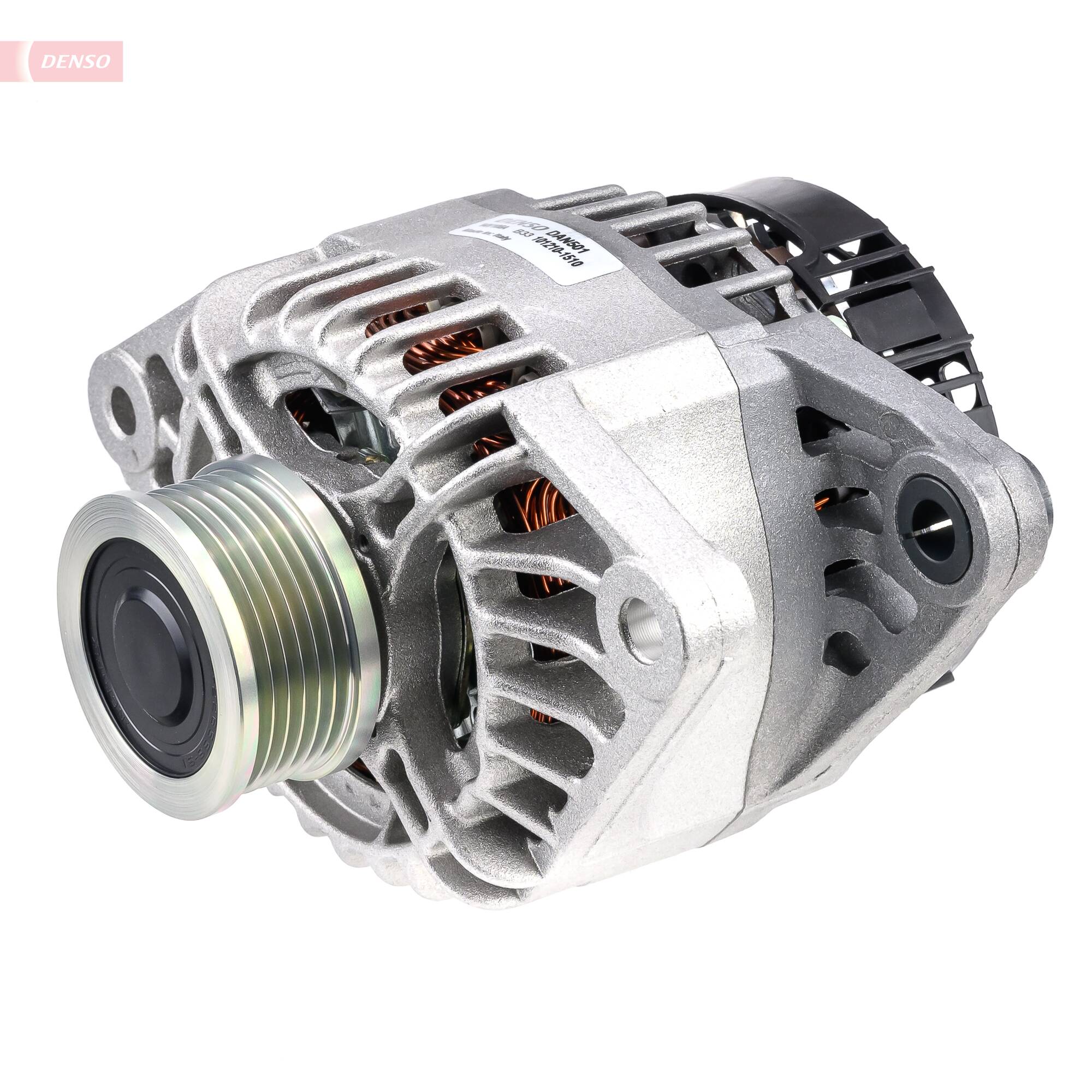 Alternator 12V 105A Mako Tip Doblo 1,9 Marea Punto Stilo Alfa 145 147 146 156 | DENSO DAN501 | OEM 46782212-46782213-1204434