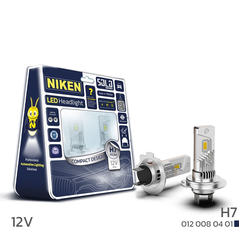 Niken H7 Ledli Xenon Solo Serisi