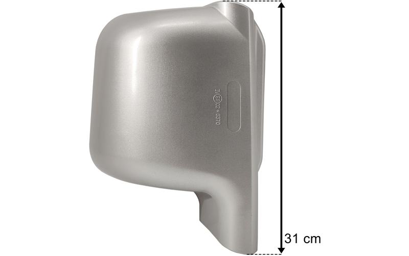 Ayna Renault Premium Versiyon 2-3 Küçük Kapak Sağ Gri | OEM 7420903887
