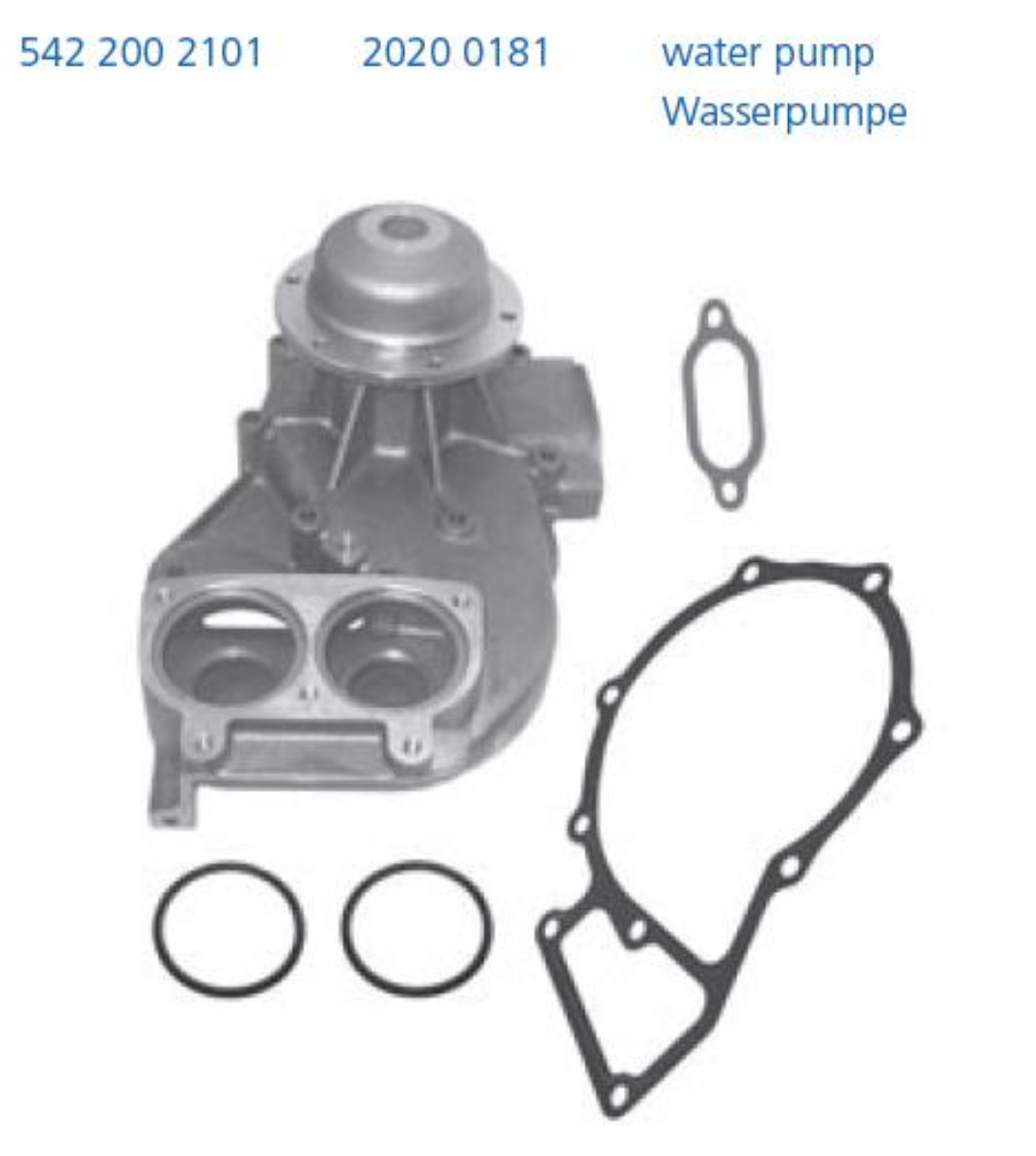 Devirdaim Actros 502 | OEM A5422002501