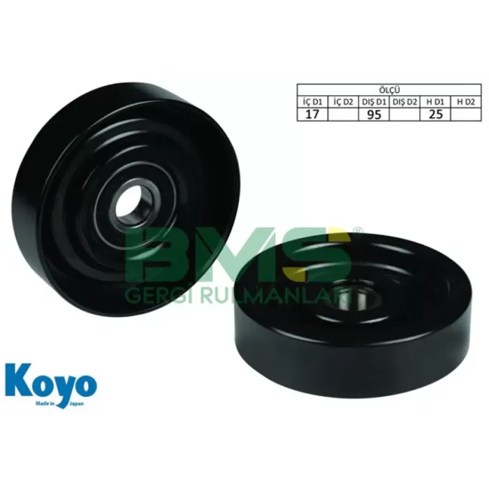 Alternator Gergi Rulmani I20 I30 (17X95X25) | BMS 239 | OEM 532052910 VKM 64019 25286-2B000