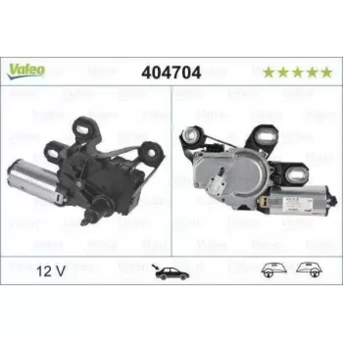 Silecek Motoru Arka Viano W639 03> Vito W639 03> | VALEO 404704 | OEM A6398200408