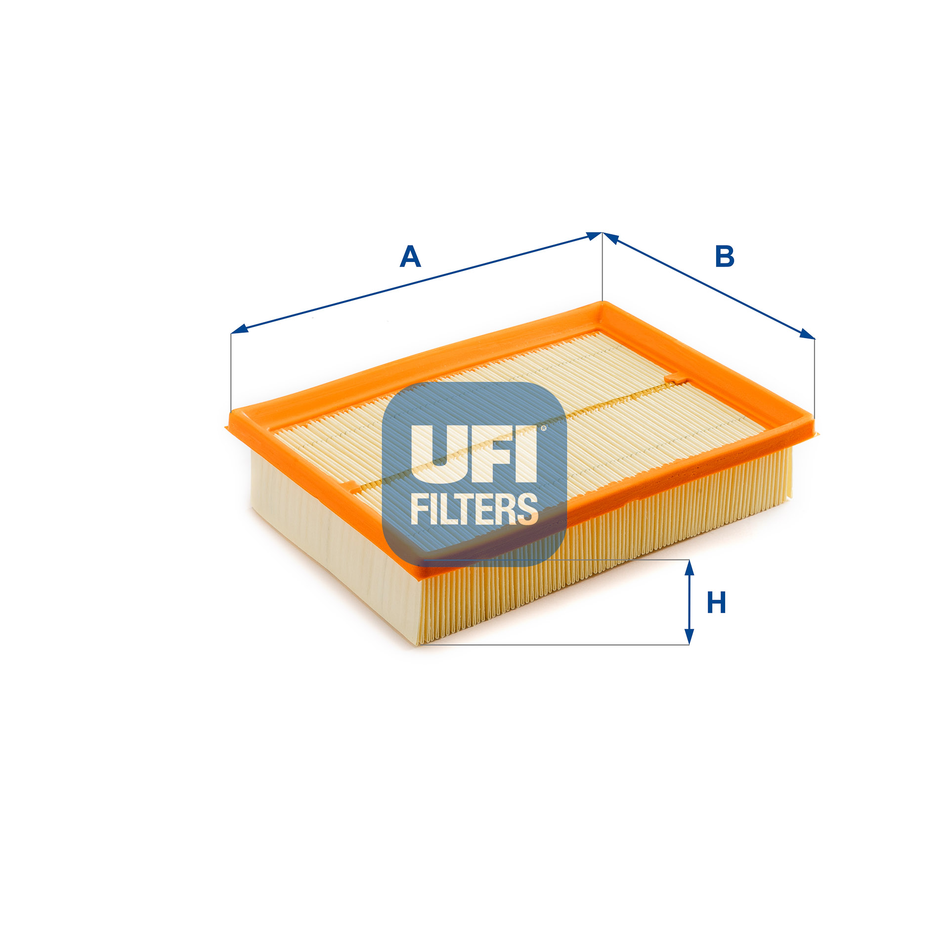Hava Filtresi Aveo T300 11> 1.2 / 1.3D / 1.4 / 1.6 | UFI 30.569.00 | OEM 96950990
